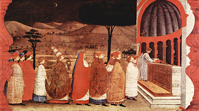 Scene Three from The Miracle of the Desecrated Host Paolo Uccello